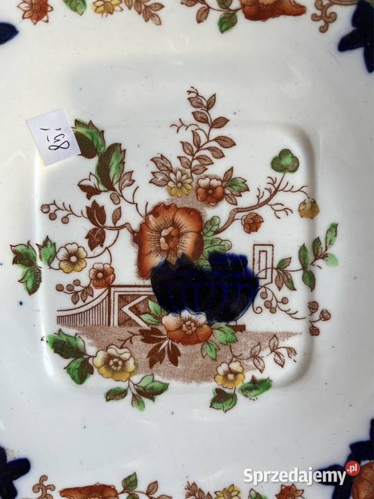 Patera Porcelana starej Anglii Bez sygnatury Wym Gdańsk