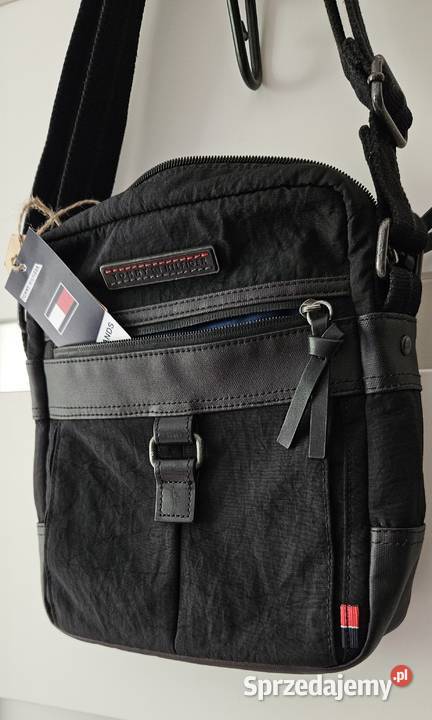 Tommy Hilfiger torebka torba listonoszka czarna Konstancin-Jeziorna