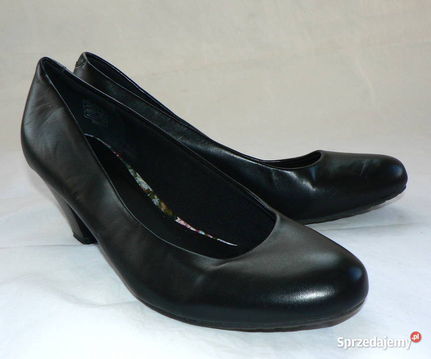 CACANDAczarne czółenka 37 inna Łódź