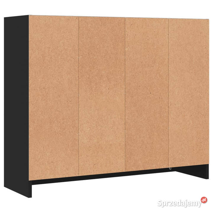 Szafka czarna 91x28x75 materiał drewnopochodny Meble Warszawa