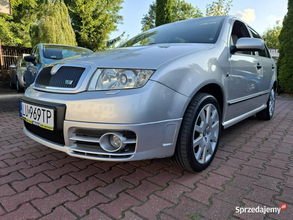 koda Fabia Oryginał 19 TDi RS 130 Koni Klima tempomat Lublin