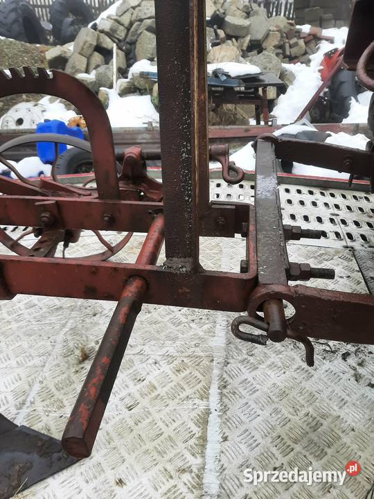 Pług 2 skibowy do traktorka ogrodniczego iseki nieuszkodzony