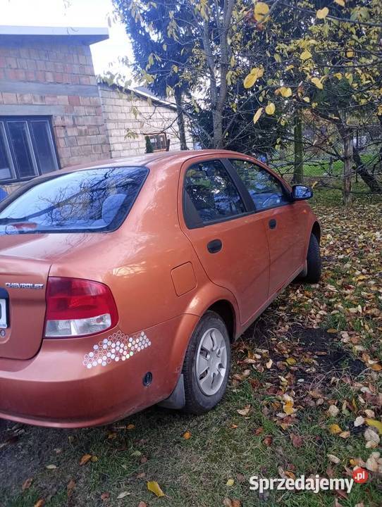 chevrolet aveo 14 lpg 2004 manualna podlaskie