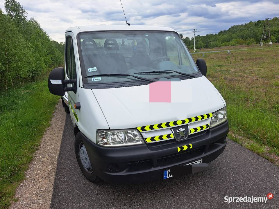 Sprzedam Peugeot Boxer 28 HDI Diesel laweta nieuszkodzony mazowieckie Żyrardów sprzedam