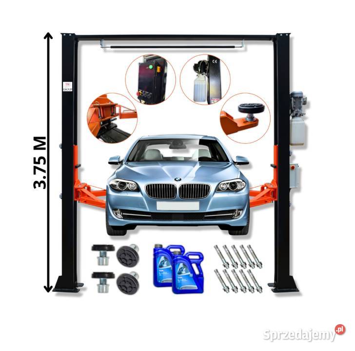 PODNOŚNIK DWUKOLUMNOWY SAMOCHODOWY WARSZTATOWY Toruń