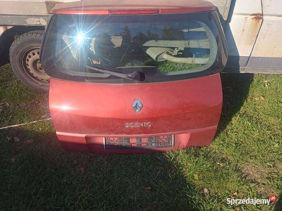 Klapa tylna Renault Scenic 2 LIFT TENNG osobowe śląskie Tychy