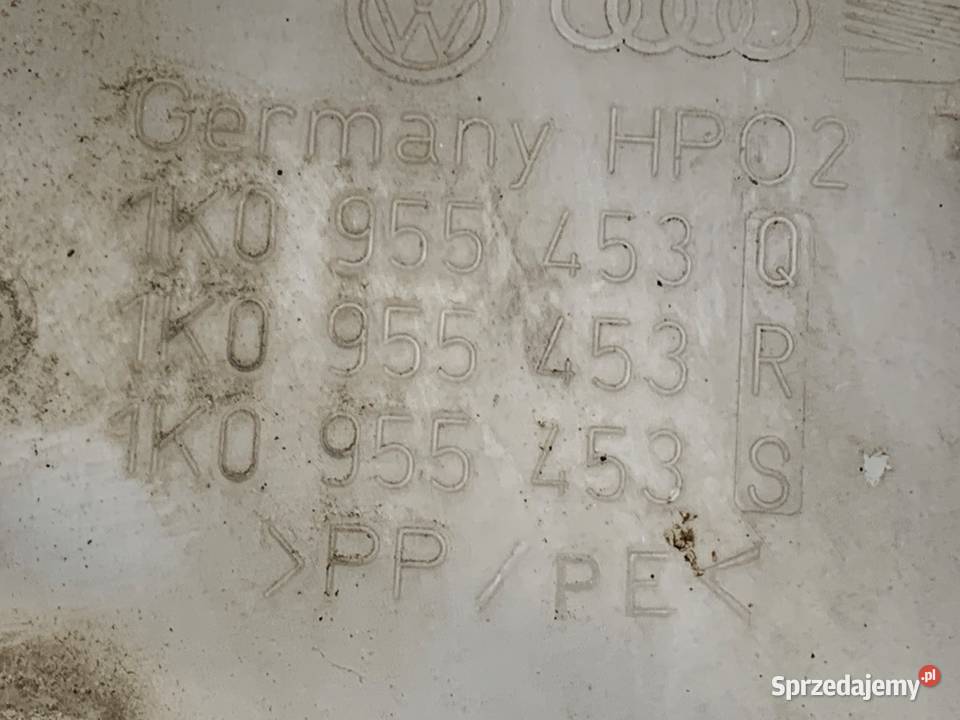 ZBIORNIK SPRYSKIWACZY VW GOLF V Hatchback 0310 osobowe sprzedam