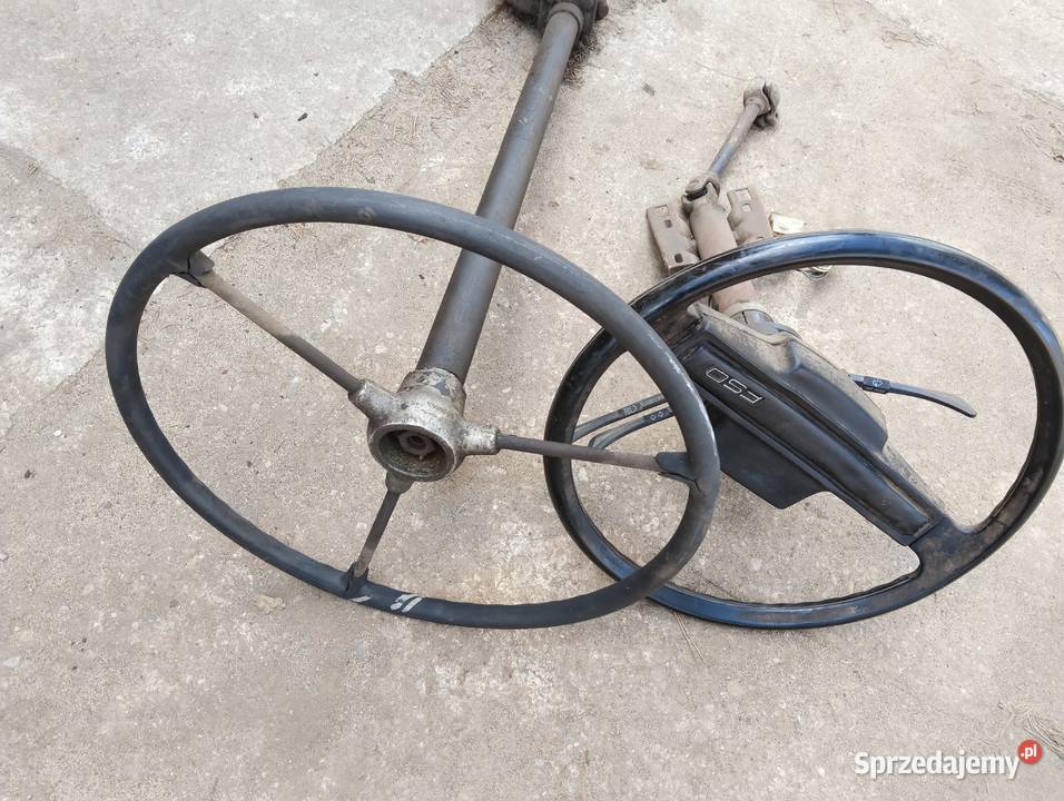 Kierownica Fiat Polonez stary traktor 2 sztuki osobowe Strzyżów