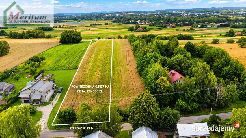 Sprzedam grunt 5137m2 Żarnowiec 24zł/m2 Sprzedaż