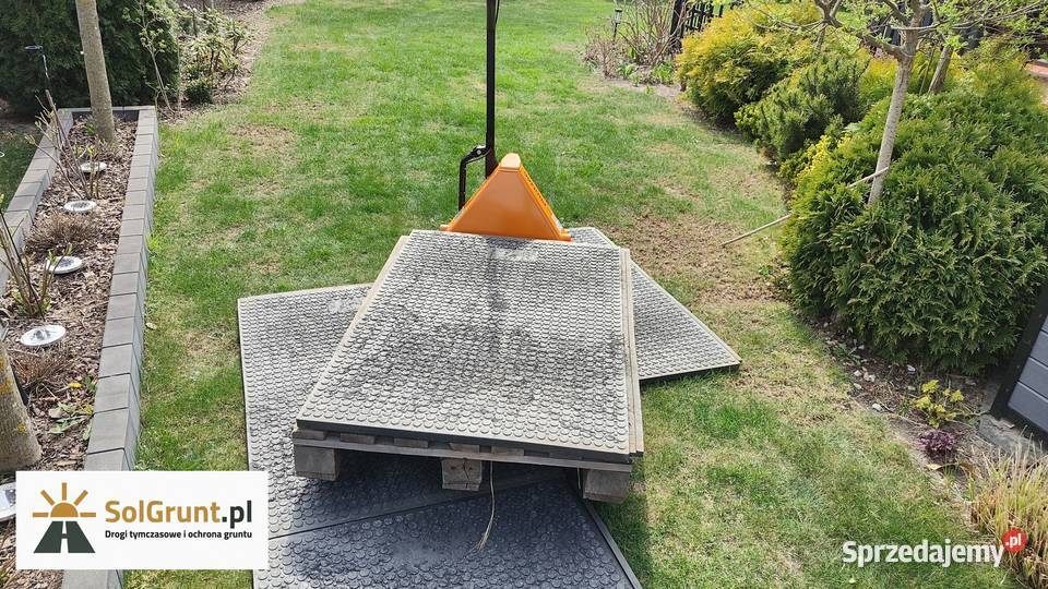 Wynajem płyt drogowych ochrona i utwardzanie Usługi Pysznica