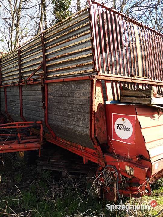 Przyczepa samozbierająca Fella Likwidacja Świątkowice
