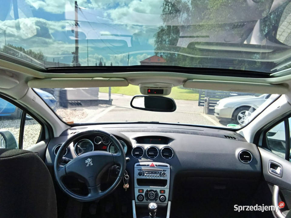 Peugeot 308 SW Klimapanorama opłatach 16 hdi II srebrny lubelskie