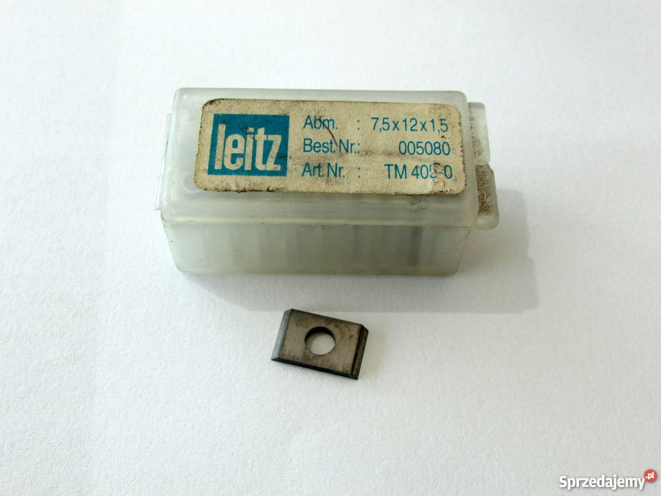 Nóż Leitz 005080 75x12x15 Biznes i Przemysł pomorskie Mojusz