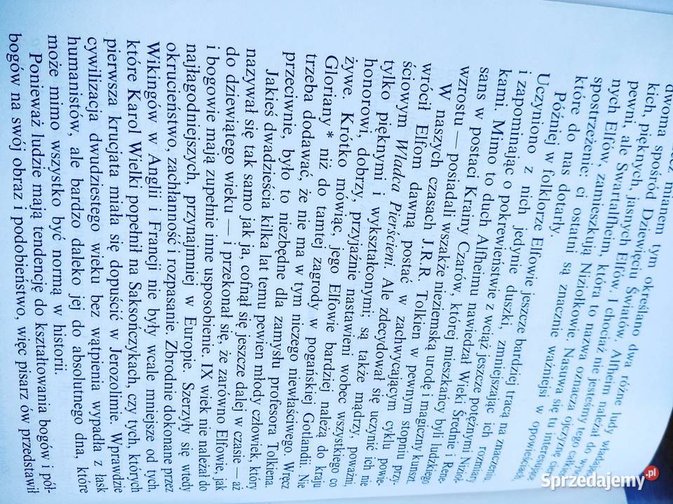 Zaklęty miecz Anderson fantasy antykwariat mazowieckie Warszawa sprzedam