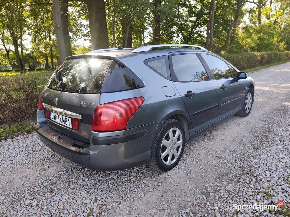 Peugeot 407 16HDi 109 2005r Wrocław