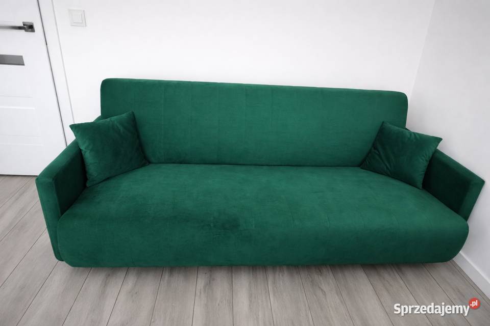 Wersalka Joyce butelkowa zieleń 205