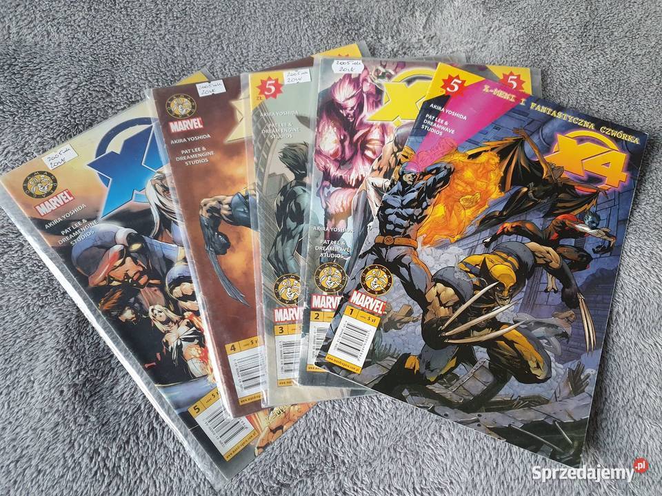 X4 XMani i Fantastyczna Czwórka komplet 5 Polskie Książki i Podręczniki Gdynia