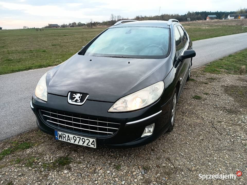 Peugeot 407 SW 20 HDi 140 2005r panorama 6 mazowieckie Radom