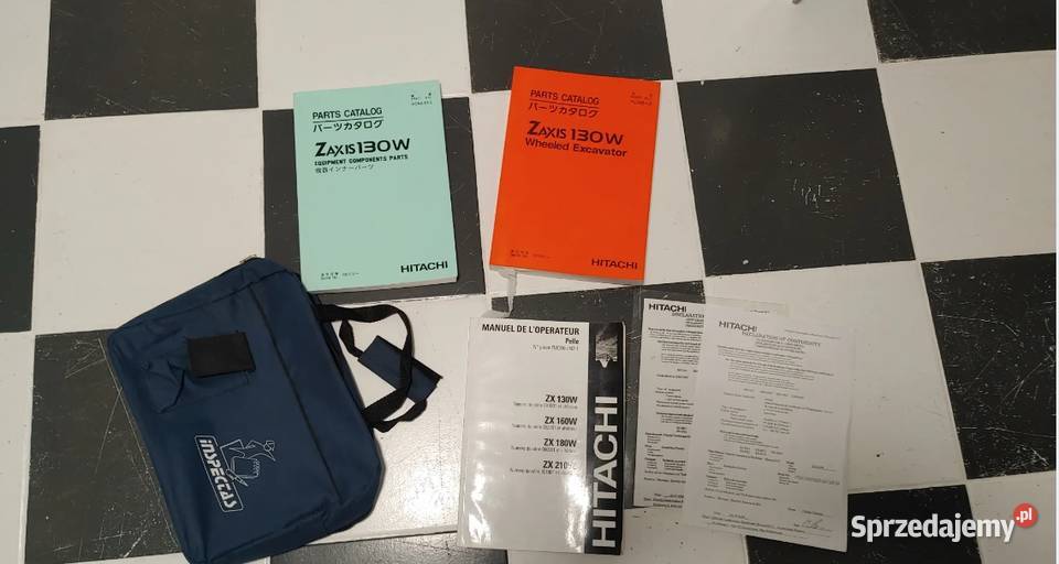 Koparka Hitachi ZX 130 W podpory pług bez luzów nie Bełchatów sprzedam