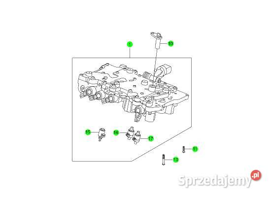 Elektrozawór skrzyni DSI M78 0578640124 sprzedam