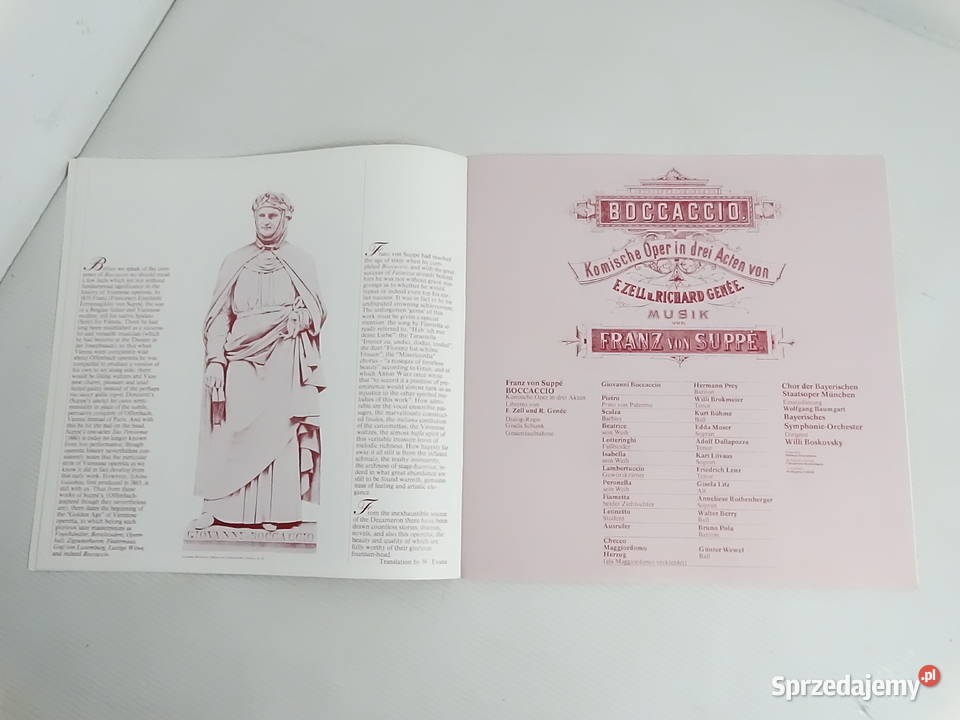 Franz von Supp Boccaccio 2xLP Box EMI Electrola Płyty i kasety Biłgoraj
