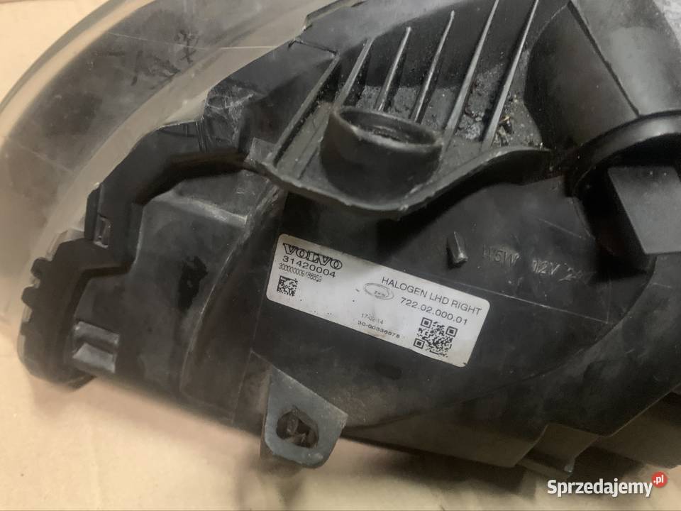 Reflektor lampa przód lewa prawa Volvo v40 II 2