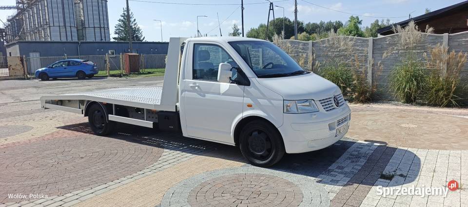 Auto laweta VW Transporter 19 Tdi lawety Wołów