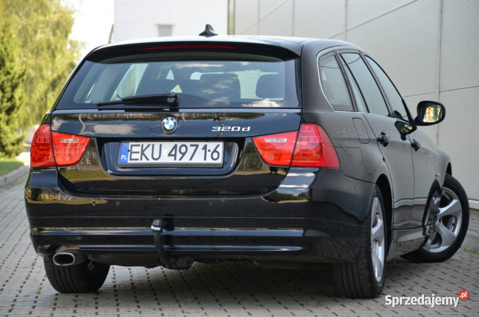 BMW 320 Czarna 320D 163 Serwis Bixenon Navi 163KM Kutno
