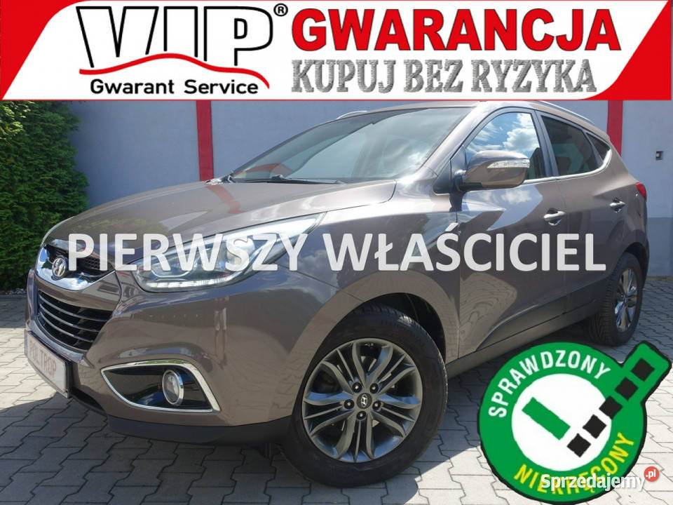 Hyundai ix35 16i Półskóra Klimatronik Alu Ledy czujnik deszczu Częstochowa sprzedam