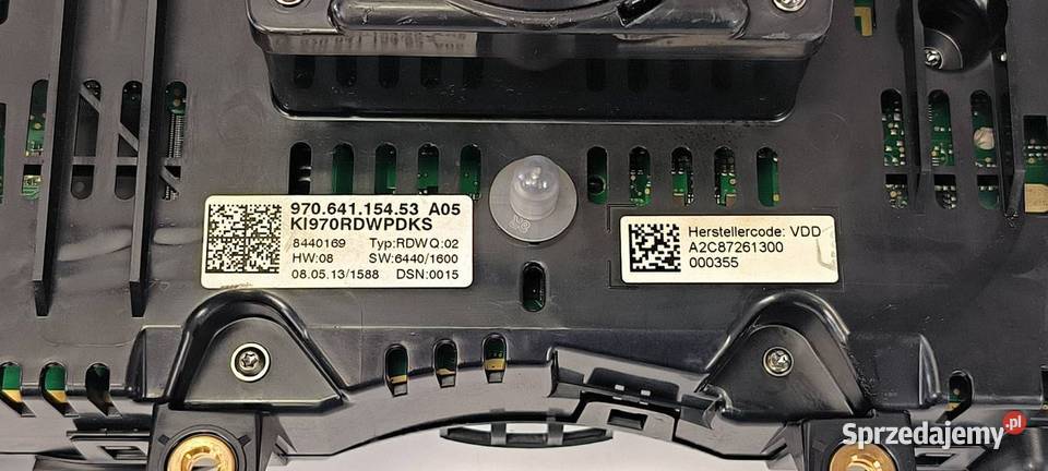 LICZNIK ZEGAR PORSCHE PANAMERA 97064115453 osobowe Lipno
