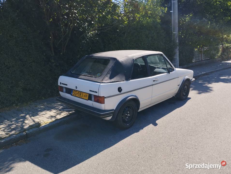 VW Golf 1 Cabrio Golf Gliwice