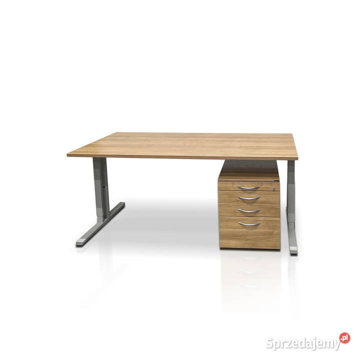 Biurko Svoboda szary orzech Katowice