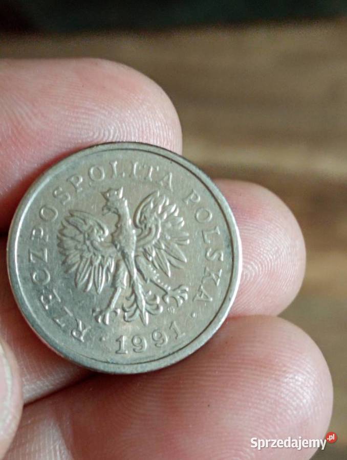 Sprzedam monete 1 zl 1991 r Numizmatyka Chełm sprzedam