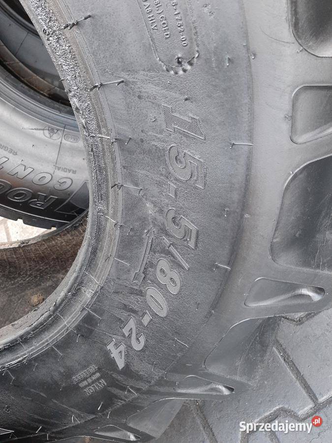 Opona używana rolnicza 1558024 15580R24 MRL MIM Opony rolnicze Zaścianki