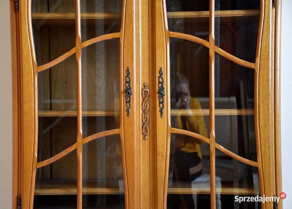 Piękna dębowa biblioteka ludwikowska sklep śląskie Dąbrowa Górnicza