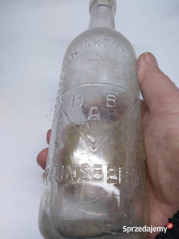 Kolekcjonerska butelka [12] szkło białe