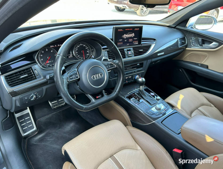 Audi RS7 4x Podgrzewane FoteleWentyle CARBON szyberdach Bydgoszcz