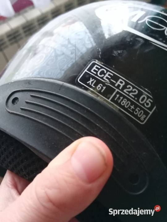 Kask motocyklowy ECER 2205 Kaski