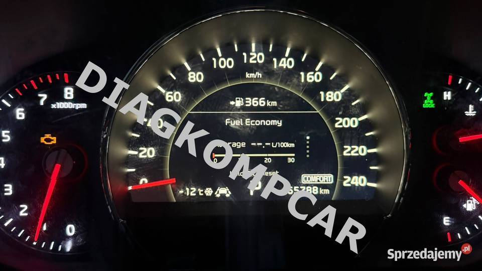 Kia menu polskie nawigacja licznik l fale Wołomin