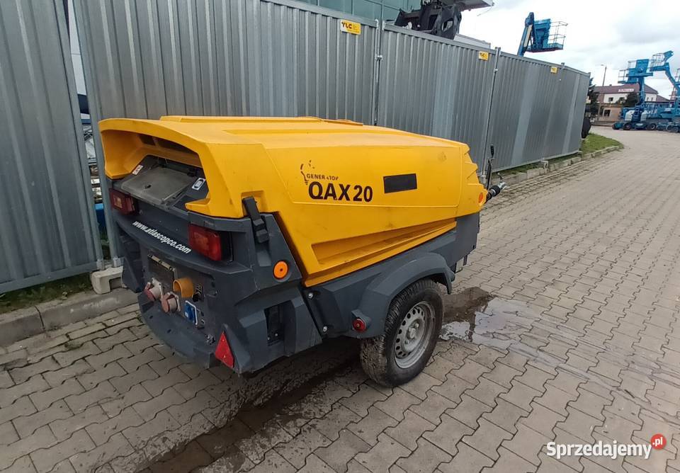 Agregat prądotwórczy ATLAS COPCO QAS 20 w st Jasło