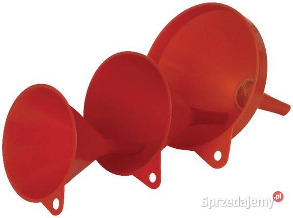 Zestaw lejka Hnersdorff 3 ele JK9516 Kanistry, lejki i pompki Kamionna