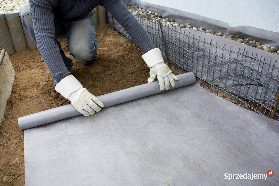 Geowłóknina Plantex GEOPROMA 90gm2 Drenaż 1m Ogród lubelskie Janów Lubelski