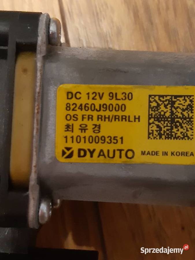 Podnośnik szyby prawy przód Hyundai Kona Wałbrzych