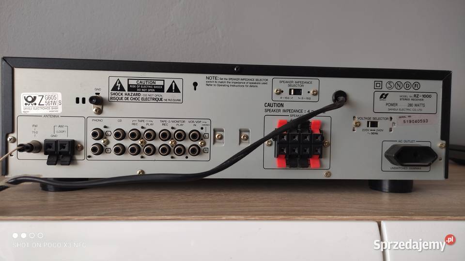 Amplituner Sansui RZ1000 Żabno