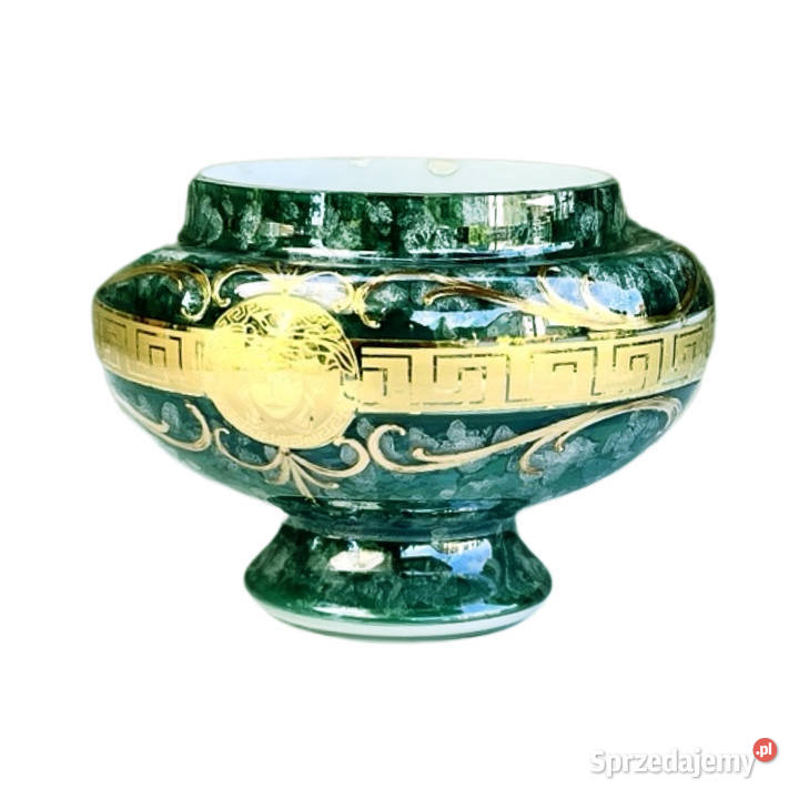 Wazon ze szkła artystycznego Novy Bor Porcelana i szkło Warszawa sprzedam