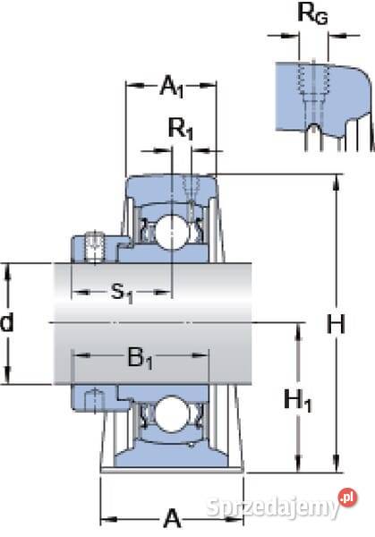 Obudowa łożyska kpl SKF SYF35FMSKF sprzedam