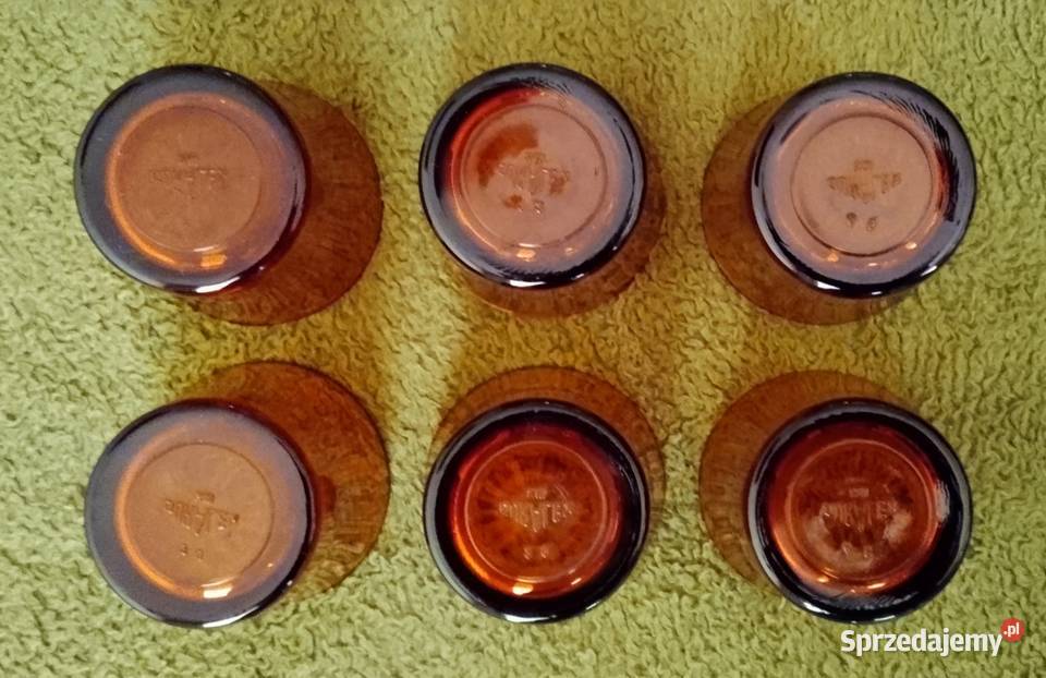 Szklanki DURALEX Amber Empilable 75 6 Vintage Katowice