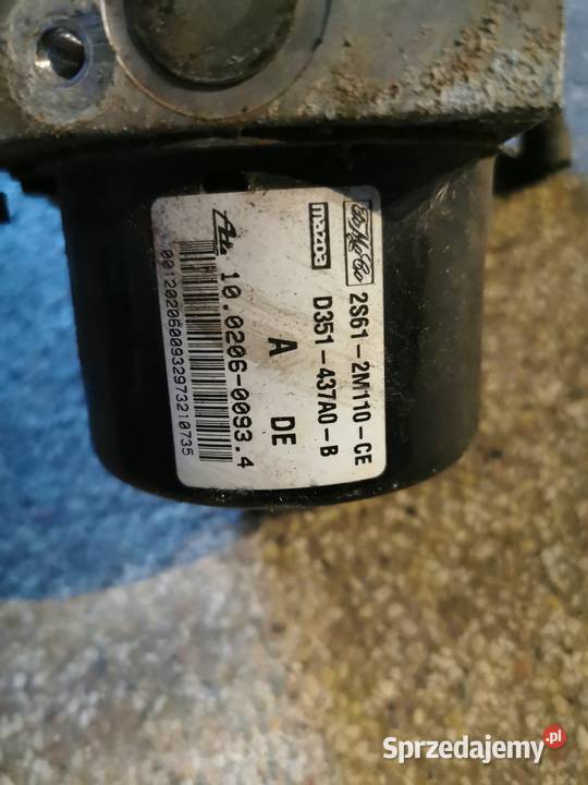POMPA ABS MAZDA 2 14 CD 0307 FIESTA MK6 pompy hamulcowe Margonin sprzedam