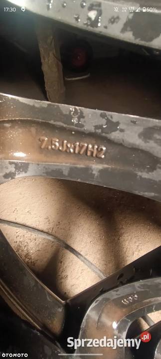 Sprzedam felgi do renault Trafic 17 Brąszewice sprzedam