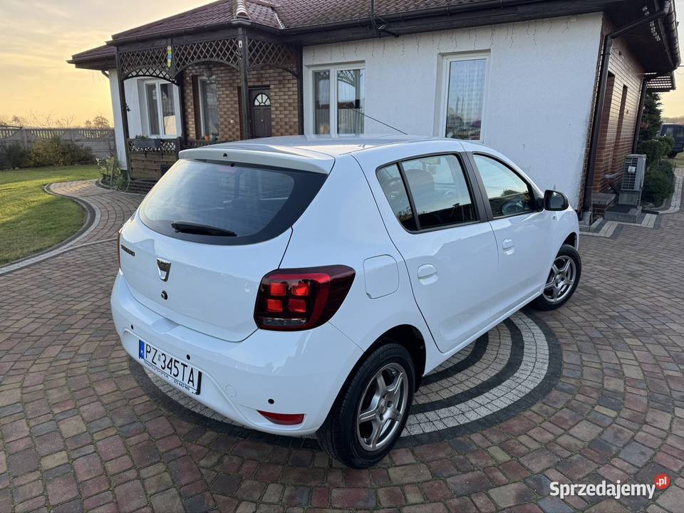 Dacia Sandero 2019 Salon Polska Benzyna Klima system Start-Stop Drezdenko